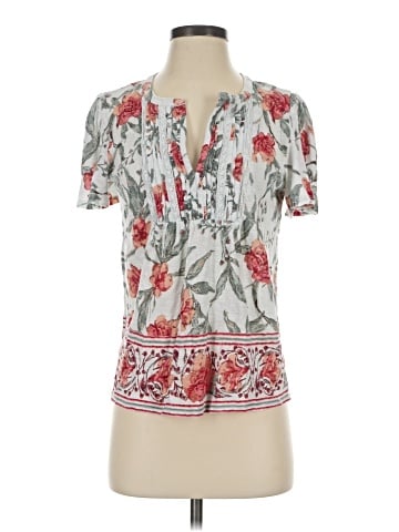Lucky Brand Short Sleeve Blouse (view 1)