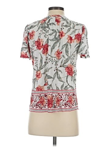 Lucky Brand Short Sleeve Blouse (view 2)