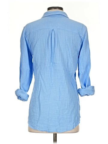 Eddie Bauer 3/4 Sleeve Button-Down Shirt (view 2)