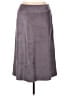 Sigrid Olsen Solid Gray Casual Skirt Size 14 - photo 1