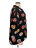 Chico's Design 100% Polyester Paisley Black Short Sleeve Blouse Size XL (3) - photo 4
