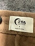 Zyia Active Solid Brown Casual Pants Size S - photo 7