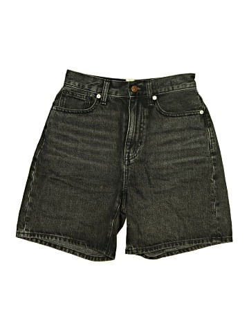 Madewell Baggy Jean Shorts in Reyburn Wash (view 1)