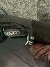 Peach Solid Black Casual Dress Size XS - photo 7