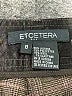 Etcetera Paisley Black Casual Pants Size 8 - photo 8