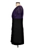 En Focus Studio Color Block Purple Cocktail Dress Size 12 - photo 5
