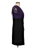 En Focus Studio Color Block Purple Cocktail Dress Size 12 - photo 4