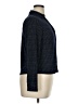 Adrianna Papell Polka Dots Blue Long Sleeve Blouse Size XL (estimated) - photo 4