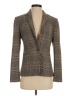 Express Plaid Brown Blazer Size 4 - photo 1