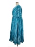 BLOOMCHIC Chevron-herringbone Teal Casual Dress Size 22 - photo 5
