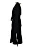 Zara 100% Viscose Solid Black Coat Size M - photo 5