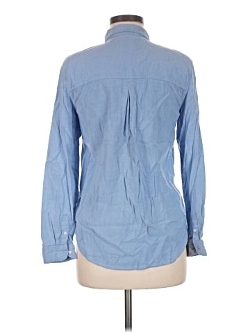 American Eagle Outfitters Long Sleeve Button-Down Shirt (view 2)