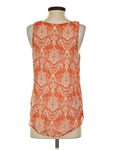 Lavender Brown Sleeveless Blouse (view 2)