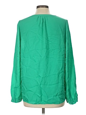 Joie Long Sleeve Silk Top (view 2)