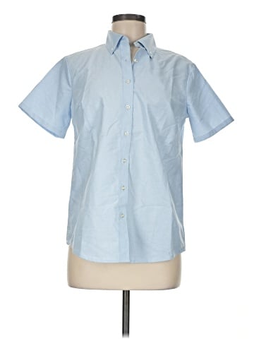 Lands' End Short Sleeve Button-Down Shirt (view 1)