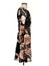 En Focus Studio Floral Brown Cocktail Dress Size 4 - photo 4