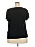 Style&Co Black Short Sleeve Blouse Size 2X - photo 2