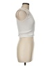 Zara Ivory Sleeveless T-Shirt Size M - photo 4