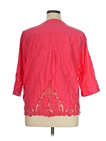 Saint Tropez West 3/4 Sleeve Blouse (view 2)