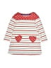 Mini Boden 100% Cotton Hearts Red Dress Size 3 - 4 - photo 1