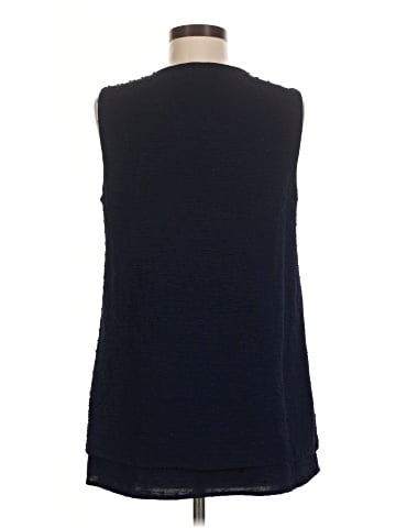Nina Leonard Sleeveless Blouse (view 2)