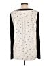 Kensie 100% Polyester Ivory Long Sleeve Blouse Size L - photo 2