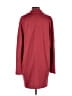 St. John Burgundy Wool Coat Size 4 - photo 2