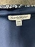 North Style Paisley Gray Casual Dress Size 24W - photo 7