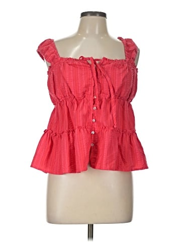 Rewind Sleeveless Blouse (view 1)