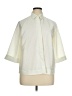 Appleseeds Ivory 3/4 Sleeve Button-Down Shirt Size 16 - photo 1