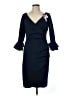 Betsy & Adam Blue Cocktail Dress Size 8 - photo 1