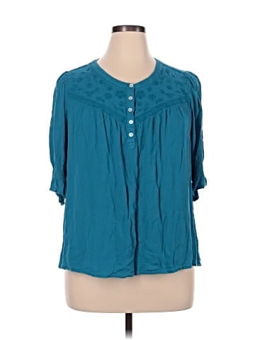 Caffé Marrakesh Short Sleeve Blouse (view 1)