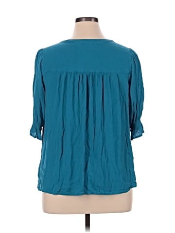 Caffé Marrakesh Short Sleeve Blouse (view 2)