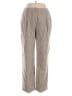 Mystree 100% Polyester Tweed Silver Casual Pants Size L - photo 1
