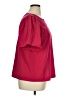 Chico's Burgundy Short Sleeve Blouse Size XL (3) - photo 4