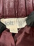 Jolt Metallic Burgundy Skort Size L - photo 3