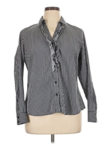 Jones New York Signature Long Sleeve Blouse (view 1)