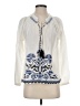 Roberta Roller Rabbit 100% Cotton Ivory Long Sleeve Blouse Size XS - photo 1