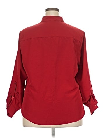 NY Collection 3/4 Sleeve Blouse (view 2)
