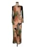 ASOS Design 100% Polyester Camo Brown Cocktail Dress Size 6 - photo 1