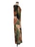 ASOS Design 100% Polyester Camo Brown Cocktail Dress Size 6 - photo 4