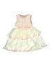 Blueberi Boulevard 100% Polyester Ivory Dress Size 6X - photo 1