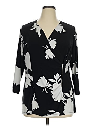 Alfani 3/4 Sleeve Blouse (view 1)