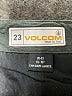Volcom 100% Cotton Solid Green Cargo Shorts Size 10 - photo 3