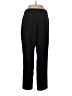 Chaus 100% Polyester Solid Black Casual Pants Size L - photo 2