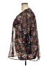 Kut from the Kloth 100% Polyester Black Long Sleeve Blouse Size 2X - photo 5