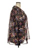 Kut from the Kloth 100% Polyester Black Long Sleeve Blouse Size 2X - photo 4