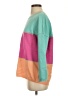 Unbranded 100% Acrylic Color Block Teal Sweatshirt Size S - photo 5