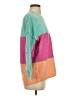 Unbranded 100% Acrylic Color Block Teal Sweatshirt Size S - photo 4