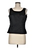 Kasper 100% Polyester Black Sleeveless Top Size 6 - photo 1